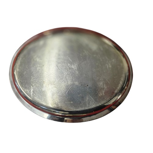 50 - A collection of silver plated wares to include a large cloche.