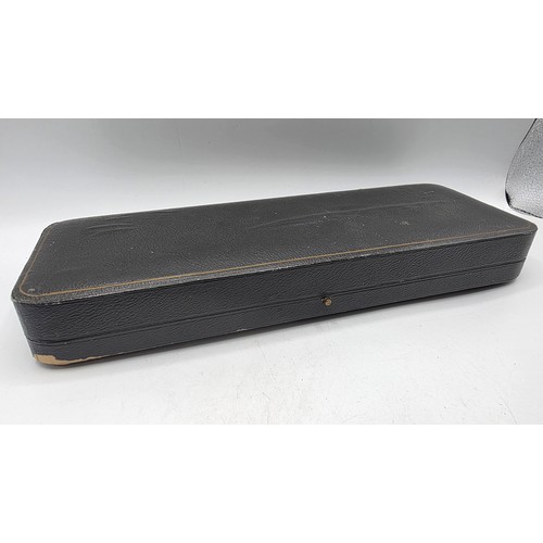 57 - A sterling silver presentation trowel, Walter and John Barnard in velvet lined presentation box 1888... 