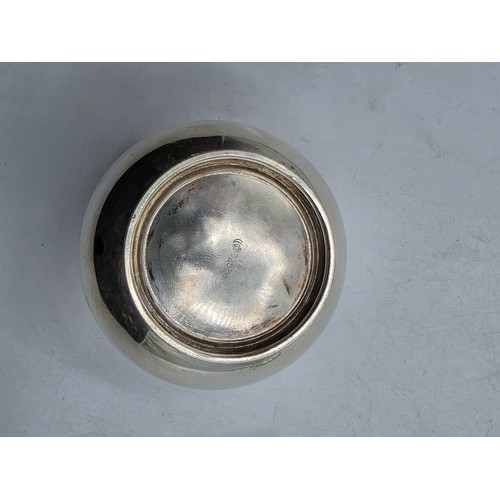 49 - A pair of swing handled miniature sterling silver pierced baskets together with a Scandinavian silve... 