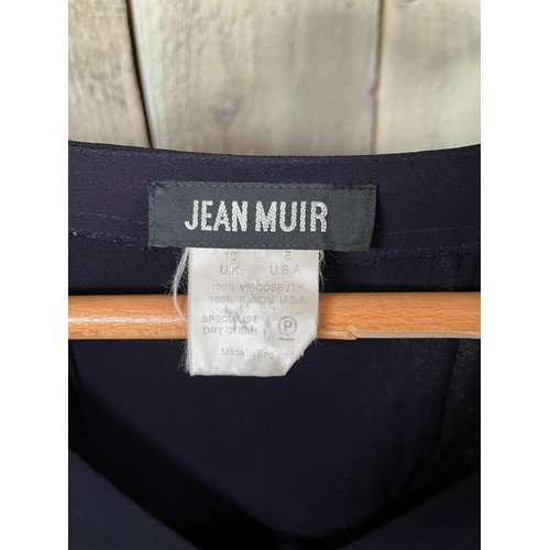 288 - A quantity of designer day wear to include Paul Costelloe Dressage linen dress, Jean Muir navy top a... 