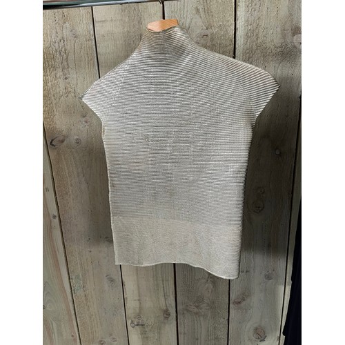 288 - A quantity of designer day wear to include Paul Costelloe Dressage linen dress, Jean Muir navy top a... 