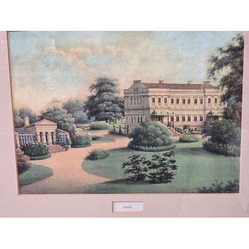 465 - A quantity of pictures and prints, to include Architectural Rokossowo, Zerkow and others (Poland) , ... 