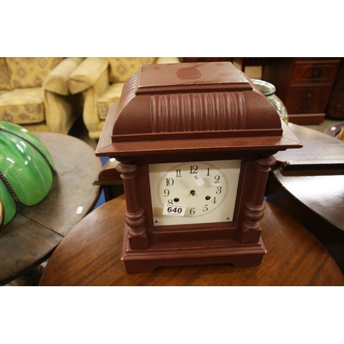 640 - BRACKET CLOCK