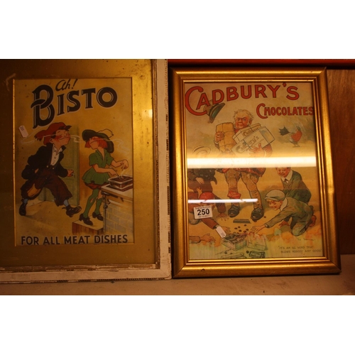 250 - CADBURYS SIGN PLUS BISTO SIGN