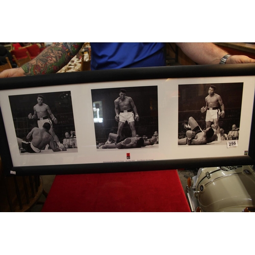 256 - MOHAMED ALI FRAMED PICTURES