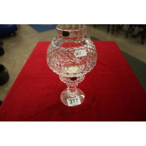 277 - TYRONE CRYSTAL CANDLE GLOBE