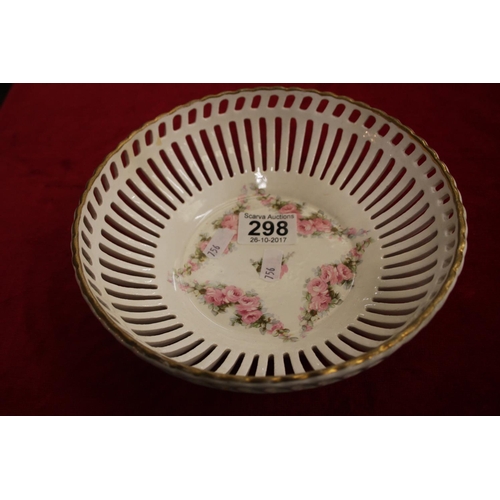 298 - VICTORIAN FRUIT BOWL