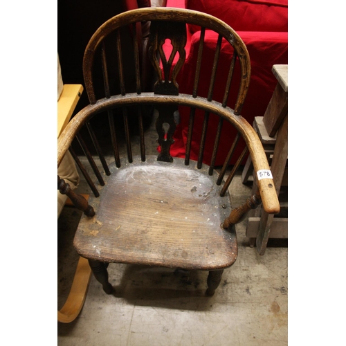 578 - WINDSOR CHAIR