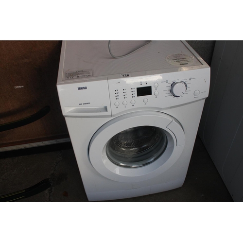 126 - ZANUSSI WASHING MACHINE