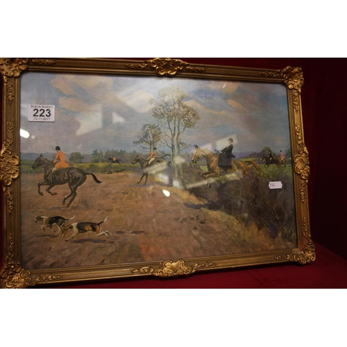 223 - GILT FRAMED PAINTING