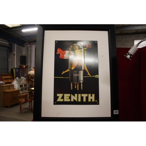 225 - ZENITH POSTER