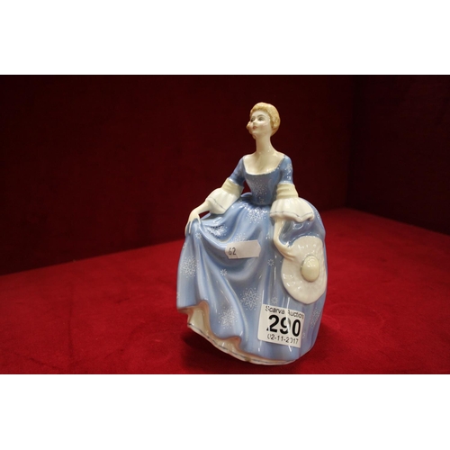 290 - ROYAL DOULTON FIGURINE HILARY