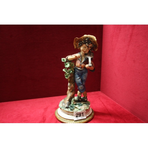 291 - CAPO DI MONTE FIDDLER FIGURE