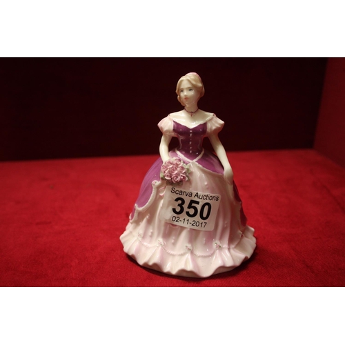 350 - COALPORT FIGURINE MARIANNA