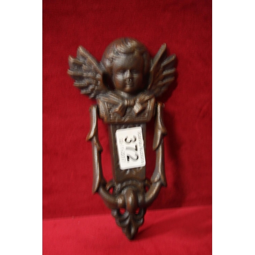 372 - ANGEL DOOR KNOCKER