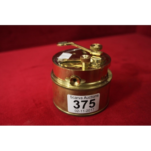 375 - BRASS SHIPS COMPASS