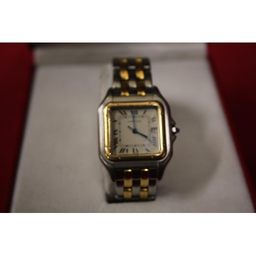 411 - CARTIER WATCH (BOXED)