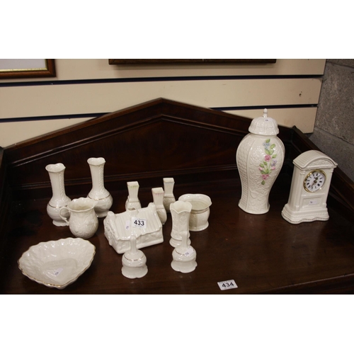 433 - SELECTION OF BELLEEK