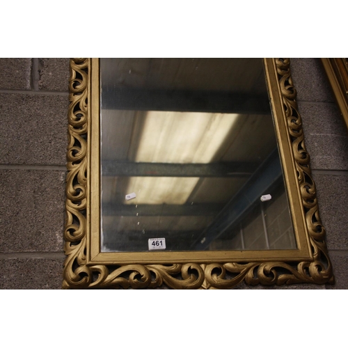 461 - GILT FRAMED MIRROR