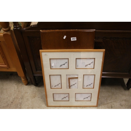 482 - FIRESCREEN & PICTURE FRAME