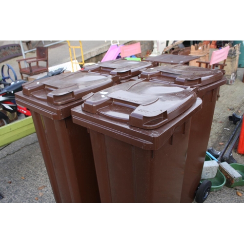 82 - WHEELIE BINS X 4