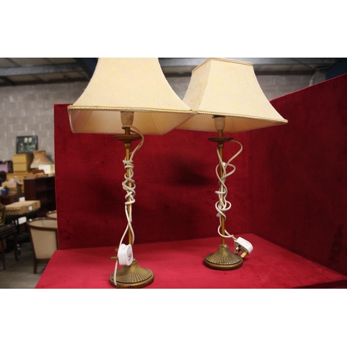 295 - PAIR OF TABLE LAMPS