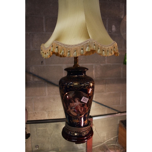 333 - CERAMIC BASED TABLE LAMP