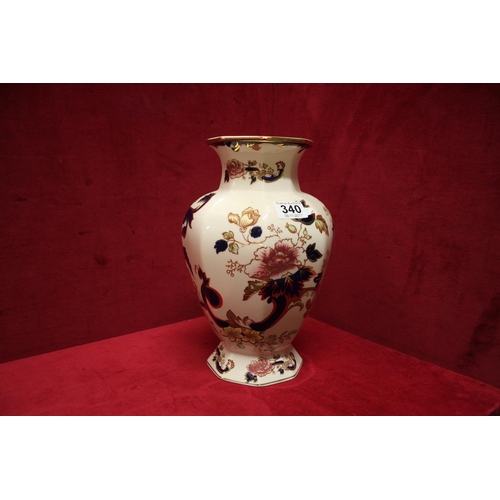 340 - MASONS MANDALAY VASE