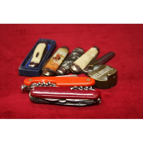 345 - SELECTION OF POCKET KNIVES