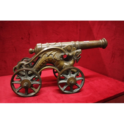 372 - BRASS CANON