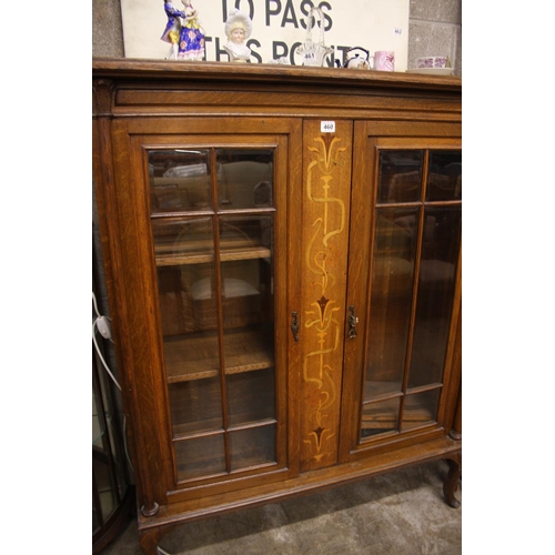 460 - INLAID DISPLAY CABINET