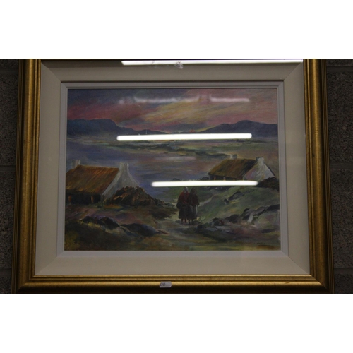 463 - FRAMED OIL PAINTING