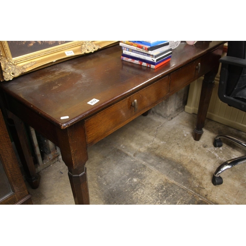 492 - EDWARDIAN HALL TABLE