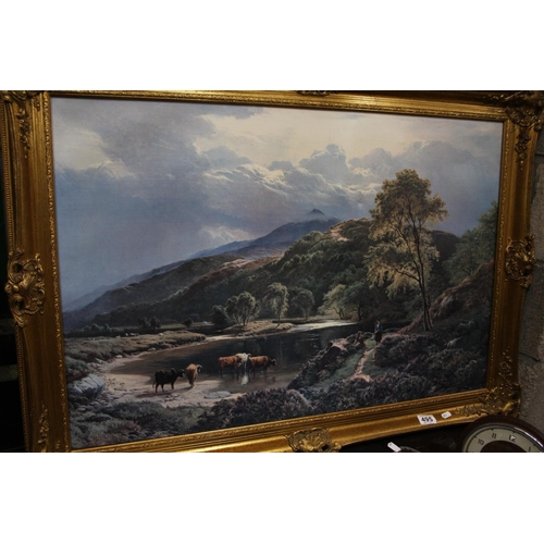 495 - GILT FRAMED PRINT