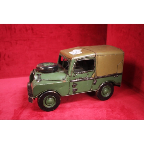 218 - MILITARY MODEL JEEP