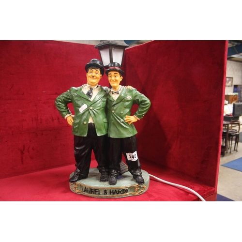 240 - LAUREL & HARDY LAMP