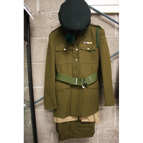 285 - MILITARY DRESS UNIFORM, PLUS RIR BERET