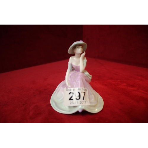 297 - COALPORT FIGURINE FASCINATION