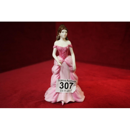 307 - COALPORT FIGURINE CHLOE