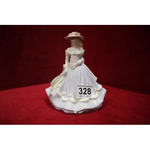 328 - COALPORT FIGURINE JUST FOR YOU