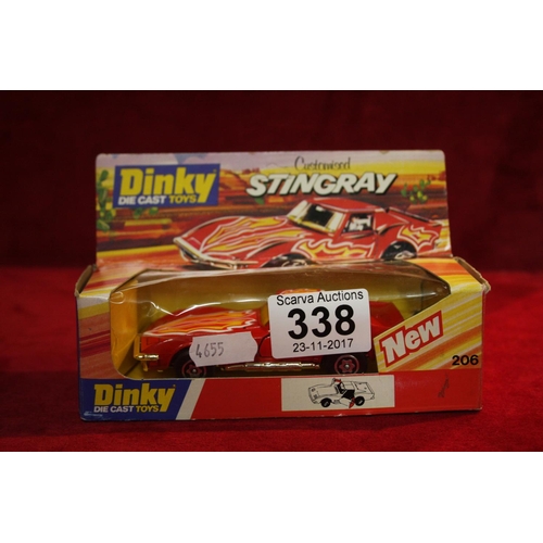 338 - DINKY STINGRAY MODEL CAR