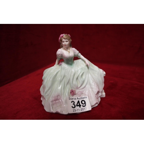 349 - COALPORT FIGURINE CATHY