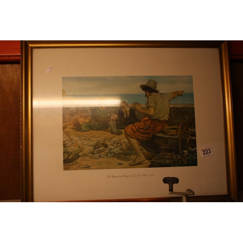 223 - FRAMED PRINT