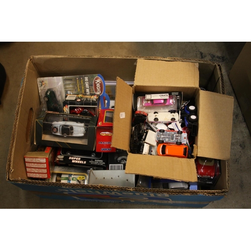 257 - 2 BOXES OF MODEL VEHICLES