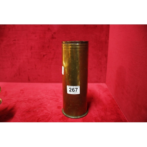 267 - WWI ARTILLERY SHELL