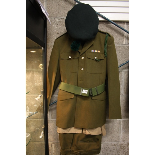 289 - MILITARY UNIFORM & BERET