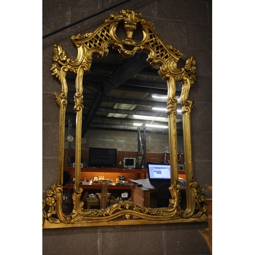 291 - GILT FRAMED MIRROR