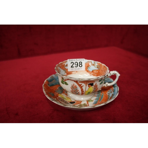 298 - EARLY ENGLISH CUP & SAUCER