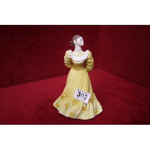 303 - COALPORT FIGURINE WENDY