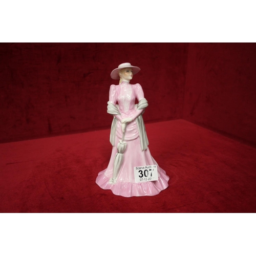 307 - COALPORT FIGURINE ASHLEY